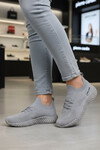 Gri Fileli Hafif Kolay Giyilebilir Unisex Spor Ayakkabı PC-32711 G