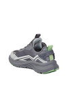 Gri Mekanizma Misina Bağcıklı Erkek Çocuk Spor Ayakkabı 25001 P