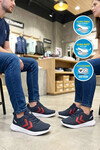 Lacivert Fileli Hafif Esnek Unisex Spor Ayakkabı 900887 Hml Nency II