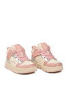 Pembe Bilek Boy Hafif Bağcıklı Kız Çocuk Spor Ayakkabı BN-12038 P