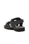 Siyah Cırtlı Unisex Çocuk Spor Sandalet 31615 Taurus F