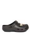 Black Eva Lightweight Womens Sabo Slippers 606 Z