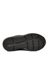Siyah Füme Fileli Hafif Esnek Unisex Çocuk Spor Ayakkabı 9060 Motano F