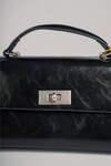 Siyah Kadın El ve Omuz Çantası 18021