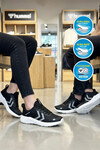 Siyah Fileli Hafif Esnek Unisex Spor Ayakkabı 900897 Hml Solar Performance II