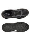 Siyah-Siyah Fileli Hafif Esnek Unisex Spor Ayakkabı 900895 Hml Rush II