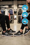 Siyah Fileli Hafif Esnek Unisex Spor Ayakkabı 900872 Hml Versay II