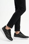 Siyah Fileli Hafif Esnek Unisex Spor Ayakkabı 900895 Hml Rush II