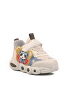 Bej Unisex Hafif Esnek Rahat Spor Çocuk Ayakkabı Cool Peter B