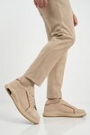 Bej Hakiki Deri Erkek Casual Ayakkabı 6Y2801-9676 M