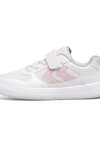 Beyaz-Pembe Cırtlı Fileli Hafif Kız Çocuk Spor Ayakkabı 900866 Hml Kayno SM. Jr.