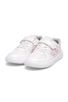 Beyaz-Pembe Cırtlı Fileli Hafif Kız Çocuk Spor Ayakkabı 900866 Hml Kayno SM. Jr.