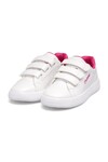 Beyaz-Pembe Cırtlı Kız Çocuk Spor Ayakkabı 900862 Hml Busan 25 Jr