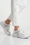 Beyaz Bağcıklı Unisex Spor Ayakkabı 304 G