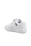 Beyaz Cırtlı Erkek Çocuk Sneaker Haykat Kısa F