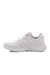 Beyaz Hafif Esnek  Fileli Unisex Spor Ayakkabı 020 G