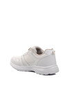 Beyaz Hafif Esnek  Fileli Unisex Spor Ayakkabı 020 G