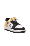 Gold Cırtlı Erkek Çocuk Sneaker Haykat Kısa F
