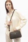 Kahve-Camel Kadın Omuz Çantası BNT-1785