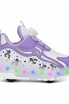 Nils Purple Light Skate Orthopedic Girls Sneakers