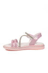 Pembe Cırtlı Hafif Ortopedik Kız Çocuk Sandalet 26A94 F