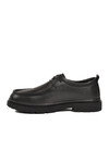 Black Genuine Leather Mens Casual Shoes 1005 M