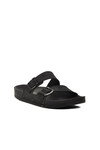 Black Nubuck Lightweight Mens Slippers PC-7241 M