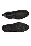 Black Nubuck Genuine Leather Mens Casual Shoes 1005 M