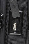 Siyah-Siyah Unisex Çapraz Sırt Çanta 31304