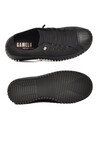 Black Textile Memory Foam Mens Sneakers Vigor G
