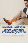 Turuncu Hafif Esnek Büyük Boy Ayakkabı Çekeceği
