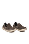 Antrasit Süet Erkek Hakiki Deri Smart Casual Loafer Ayakkabı Hafızalı Rahat Taban Sensitive M599 M