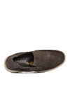 Antrasit Süet Erkek Hakiki Deri Smart Casual Loafer Ayakkabı Hafızalı Rahat Taban Sensitive M599 M