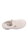 Beyaz Cırtlı Ortopedik Unisex Çocuk Sandalet Arz 3000 F