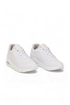 Bağcıklı Beyaz Unisex Yürüyüş ve Spor Ayakkabı Sneaker 5101