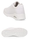 Bağcıklı Beyaz Unisex Yürüyüş ve Spor Ayakkabı Sneaker 5101