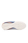 Beyaz-Siyah Bağcıklı Bilekten Sarmalı Unisex Halı Saha Ayakkabısı 610 Süperfly G