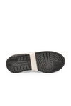 Beyaz-Siyah Cırt Bantlı Unisex Çocuk Yürüyüş ve Spor Ayakkabı Sneaker Foor F