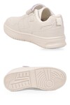 Beyaz Cırt Bantlı Unisex Çocuk Yürüyüş ve Spor Ayakkabı Sneaker Foor F
