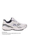 Dar Kalıp Beyaz-Lacivert Fileli Hafif Unisex Yürüyüş ve Spor Ayakkabı 900911 Hml Performance 930
