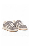 Füme Cırt Bantlı Unisex Çocuk Yürüyüş ve Spor Ayakkabı Sneaker Coop F