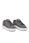 Füme Bağcıklı Kalın Rahat Tabanlı Erkek Casual Yürüyüş Ayakkabı Sneaker 26201 M