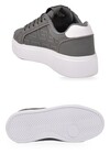 Füme Bağcıklı Kalın Rahat Tabanlı Erkek Casual Yürüyüş Ayakkabı Sneaker 26201 M