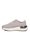 Gri Memory Foam Erkek Günlük Yürüyüş Ayakkabısı Triko Sneaker M212 M
