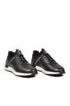 Lacivert Hakiki Deri Erkek Casual Sneaker Memory Taban Premium Casual Ayakkabı M033 M