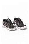 Bağcıklı Hafif Rahat Unisex Siyah-Beyaz Yürüyüş ve Spor Ayakkabı Sneaker 2032 G