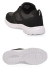Bağcıklı Hafif Rahat Unisex Siyah-Beyaz Yürüyüş ve Spor Ayakkabı Sneaker Core 020 G
