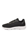Siyah-Beyaz Fileli Hafif Esnek Unisex Spor Ayakkabı 26102 M