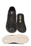 Siyah Hakiki Deri Erkek Casual Sneaker Memory Taban Premium Casual Ayakkabı M030 M