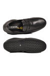 Erkek Hakiki Deri Loafer Mokasen Ayakkabı Hafızalı Taban Hafif Smart Casual Siyah M420 M